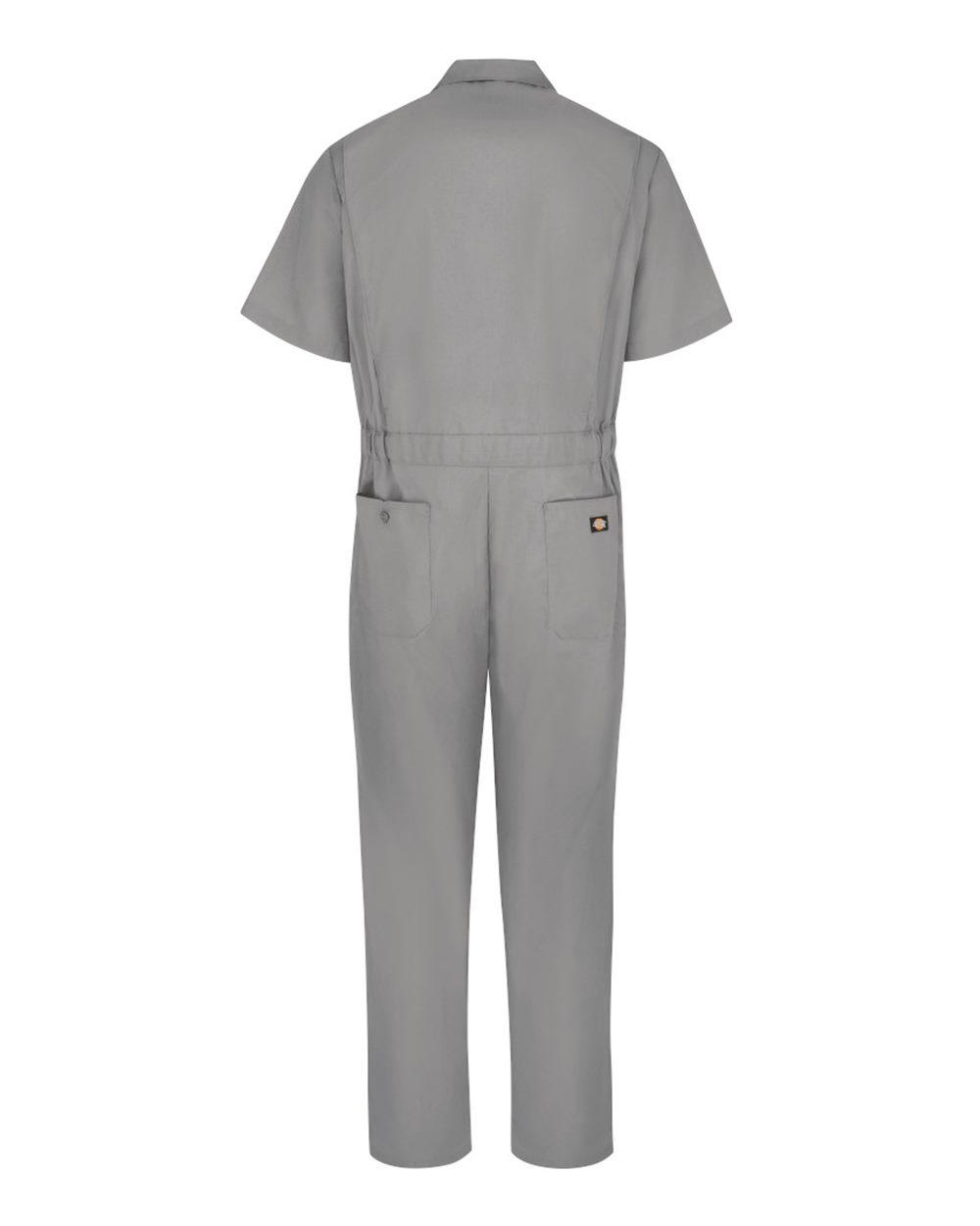 3339 Dickies Short Sleeve Coverall - Back Image