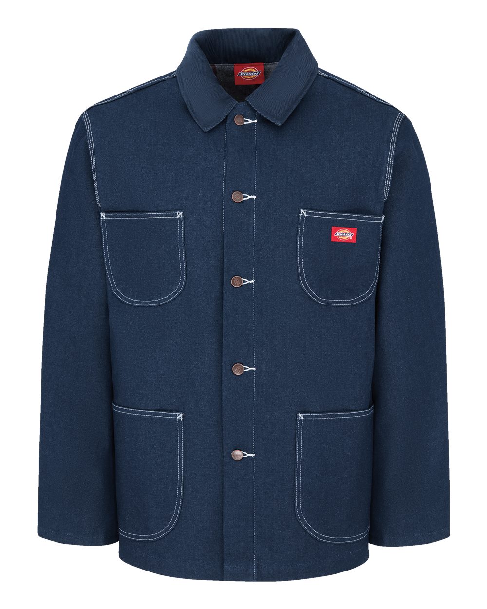 3499 Dickies Fleece Lined Chore Denim Jacket
