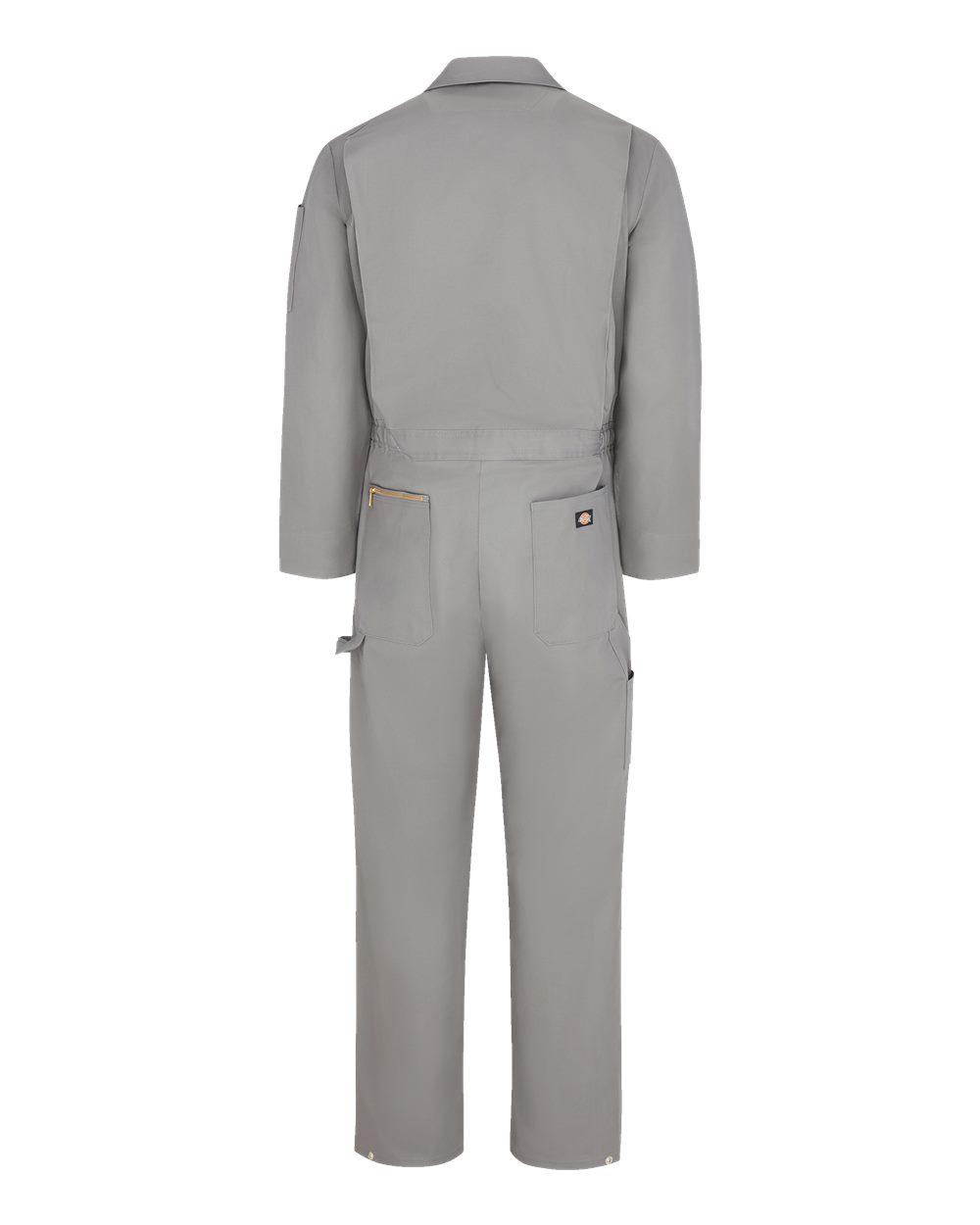 4877L Dickies Deluxe Long Sleeve Cotton Coverall - Long Sizes - Back Image