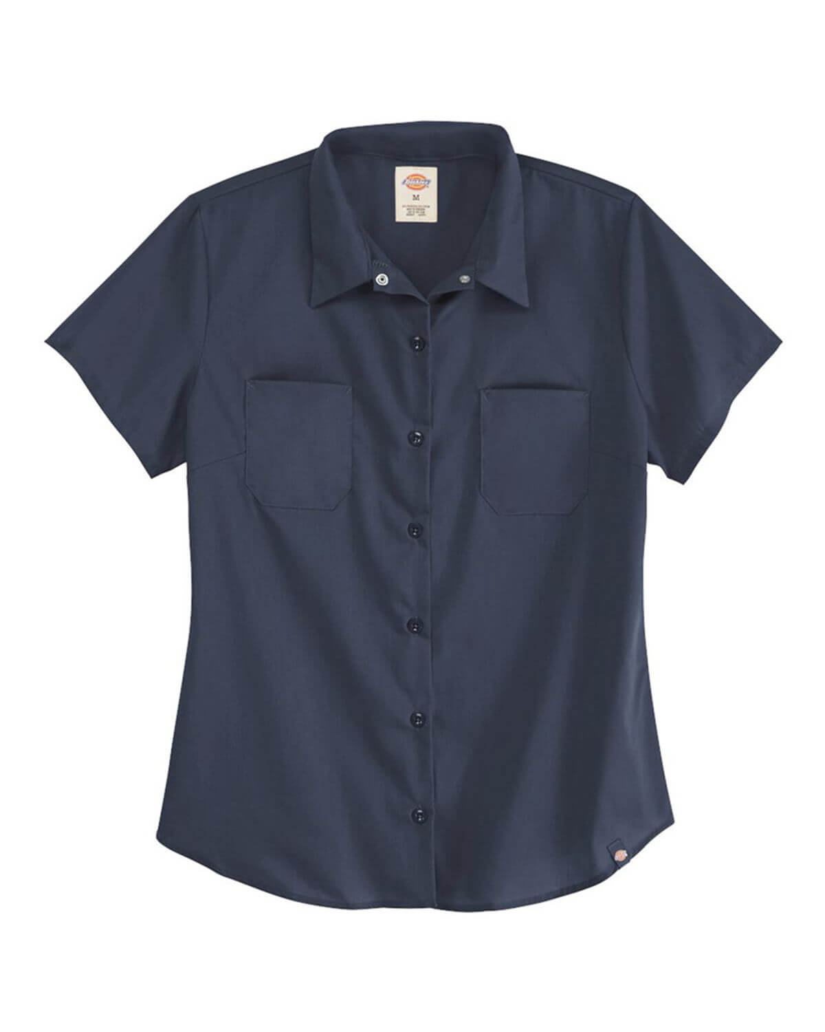 5350 Dickies Womens Short Sleeve Industrial Work Shirt 5350 Dickies Womens Short Sleeve Industrial Work Shirt