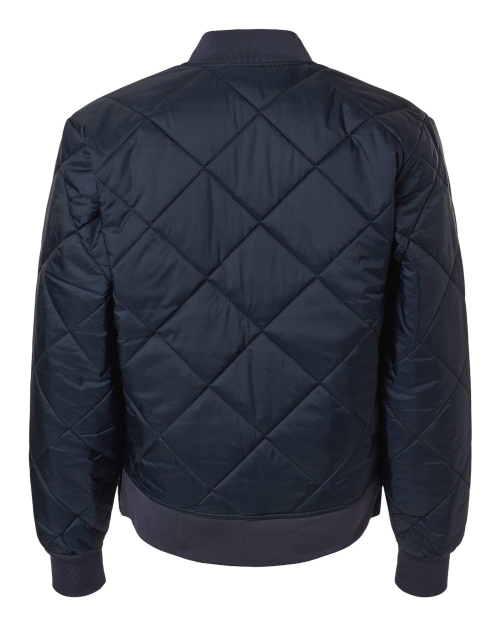 6124 Dickies Diamond Quilted Jacket - Back Image