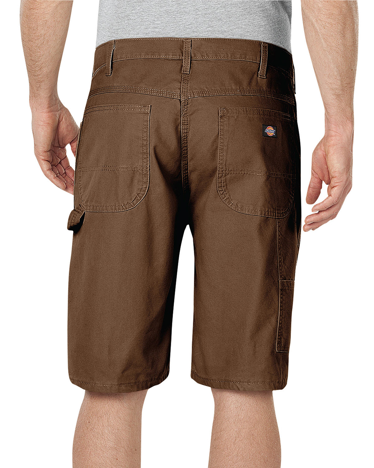 DX250 Dickies Mens 11" Relaxed Fit Lightweight Duck Carpenter Short - Back Image
