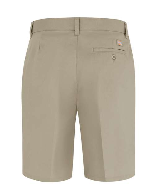 FW22 Dickies Womens Flat Front Shorts - Plus - Back Image