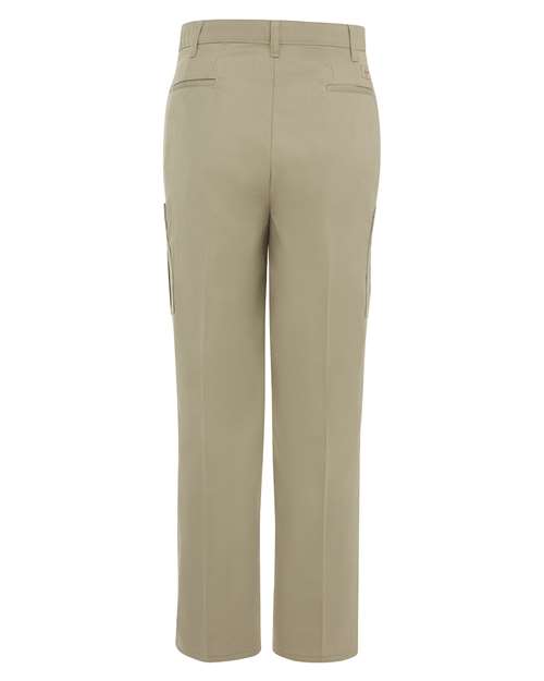 FW39 Dickies Womens Cotton Cargo Pants - Back Image