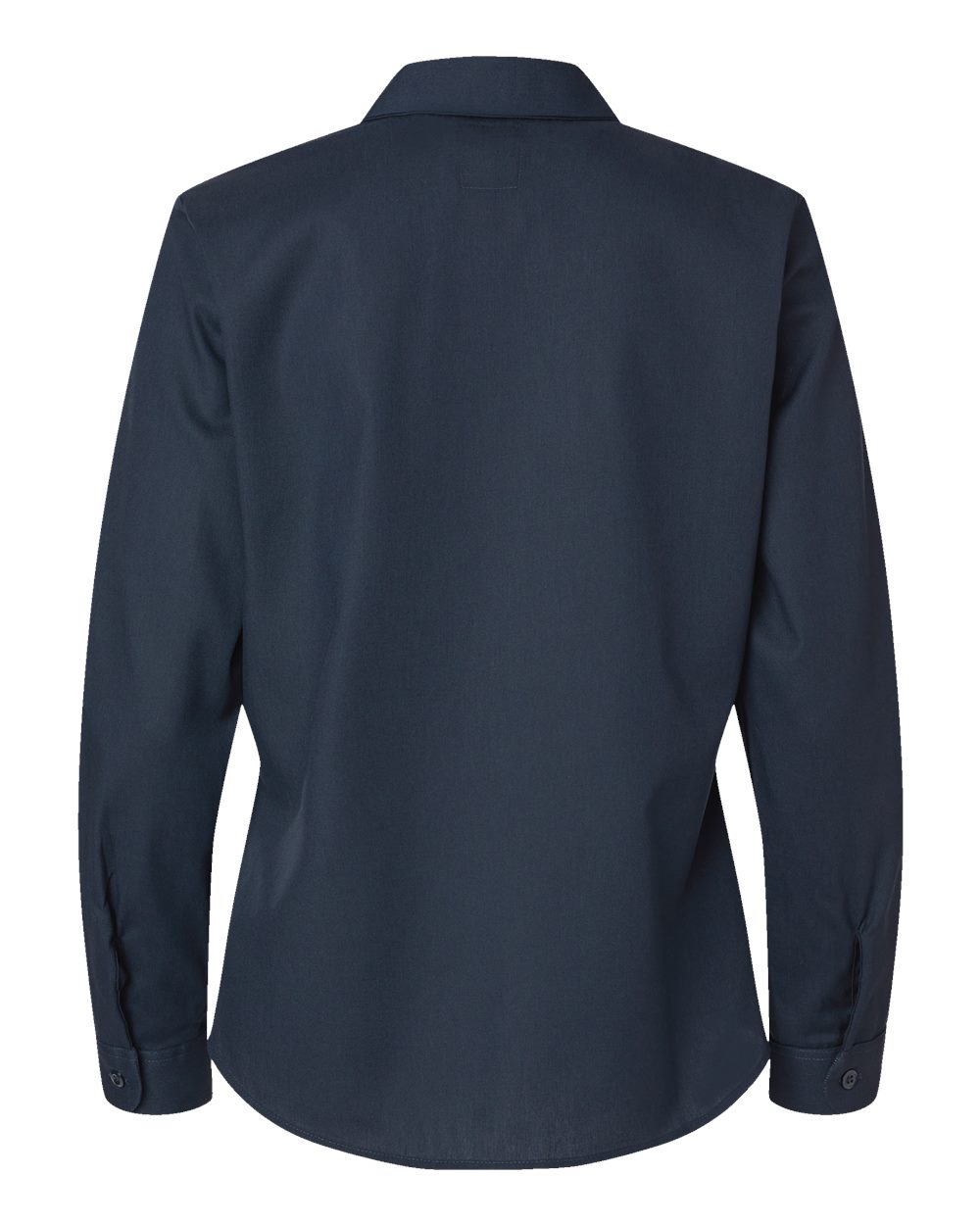 L5350 Dickies Womens Long Sleeve Industrial Work Shirt - Back Image