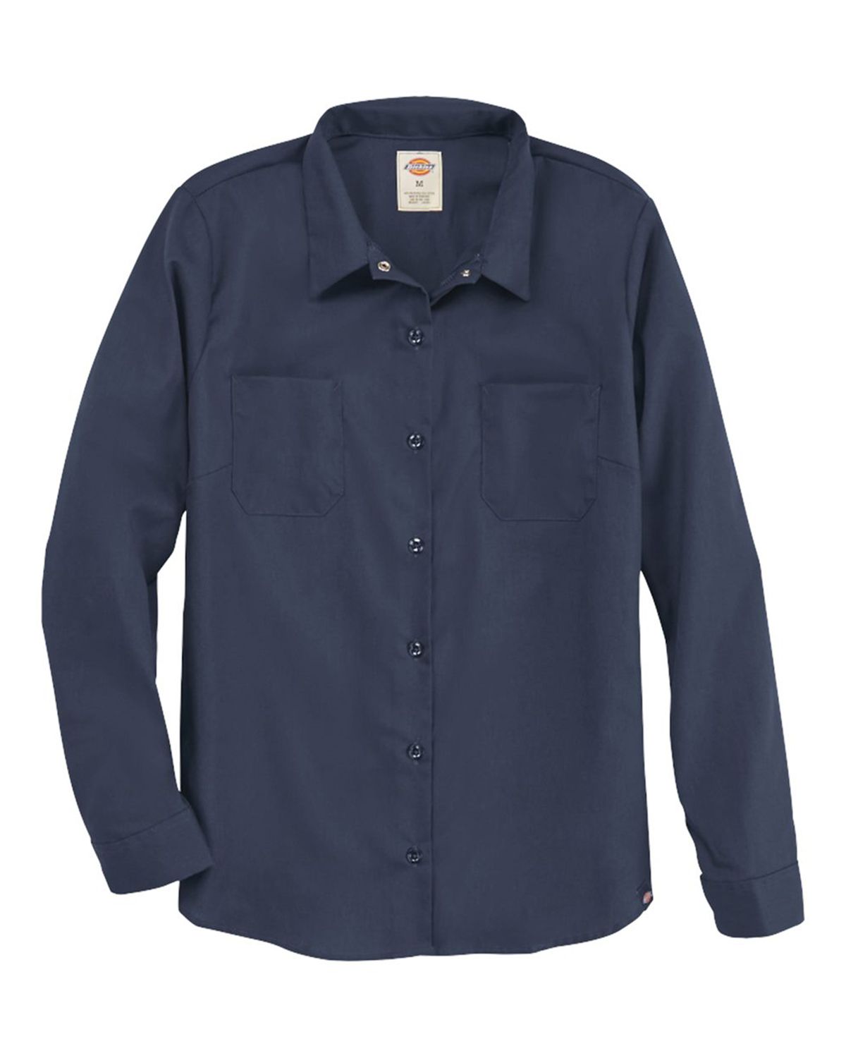 L5350 Dickies Womens Long Sleeve Industrial Work Shirt