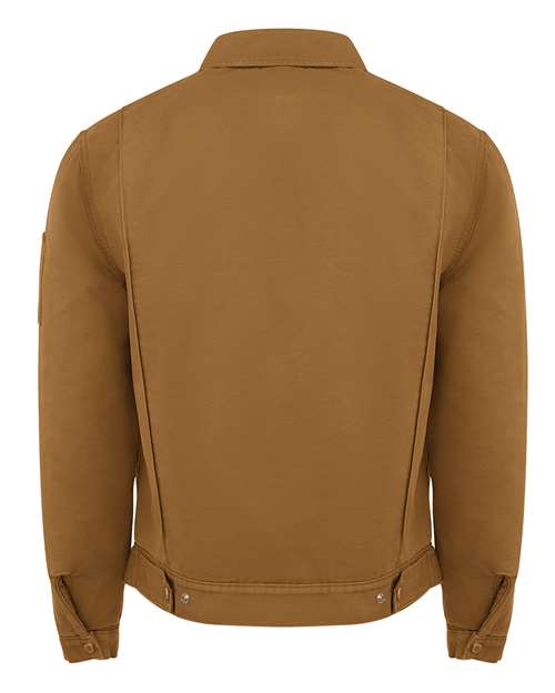 LJ53 Dickies Industrial Duck Jacket - Back Image
