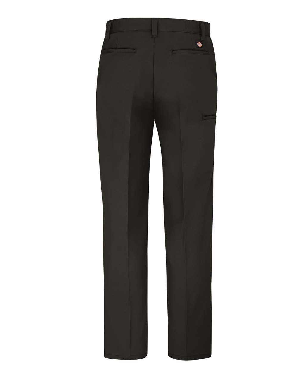 LP70 Dickies Premium Industrial Flat Front Comfort Waist Pants - Back Image