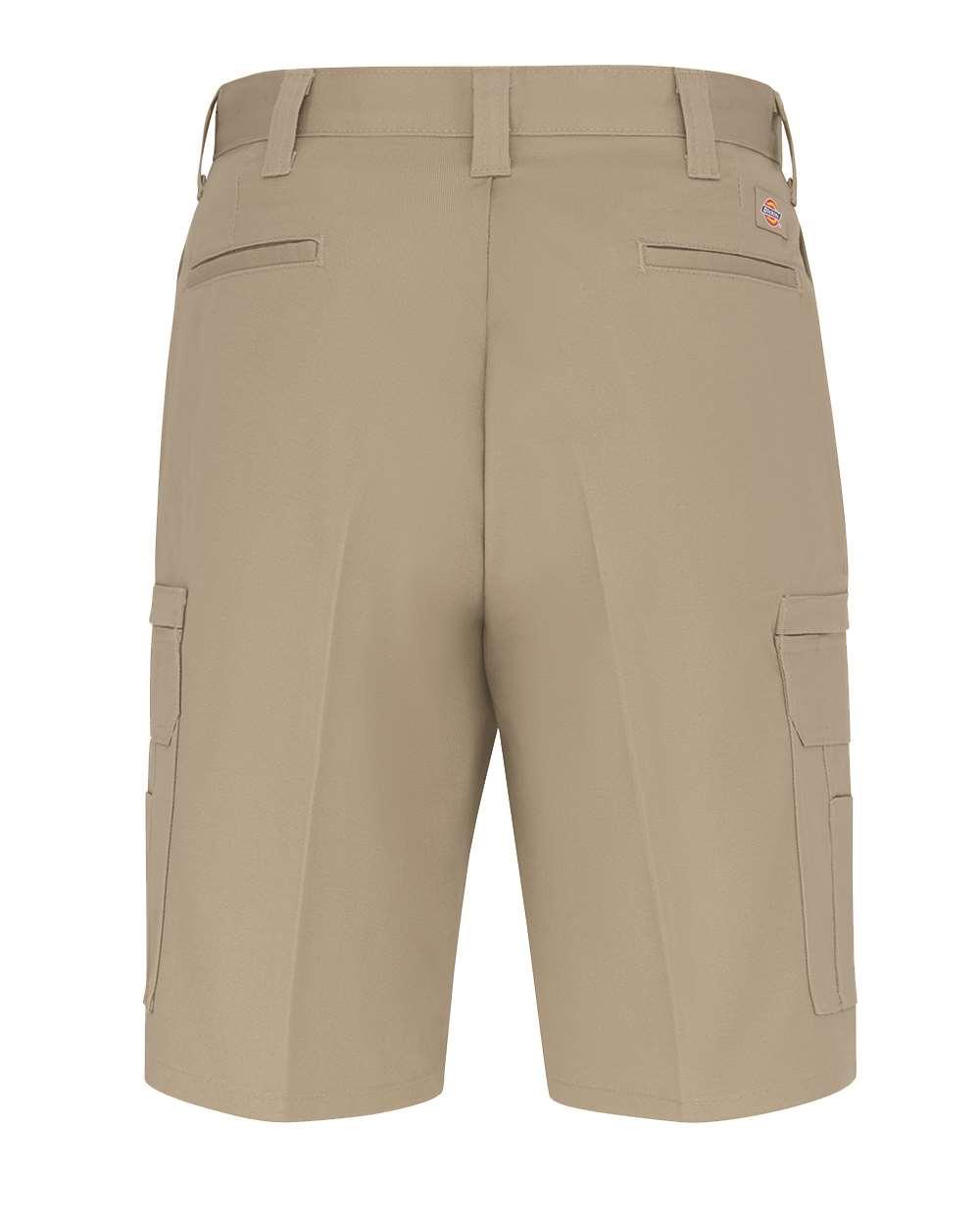 LR33ODD Dickies 11" Industrial Cotton Cargo Shorts - Odd Sizes - Back Image