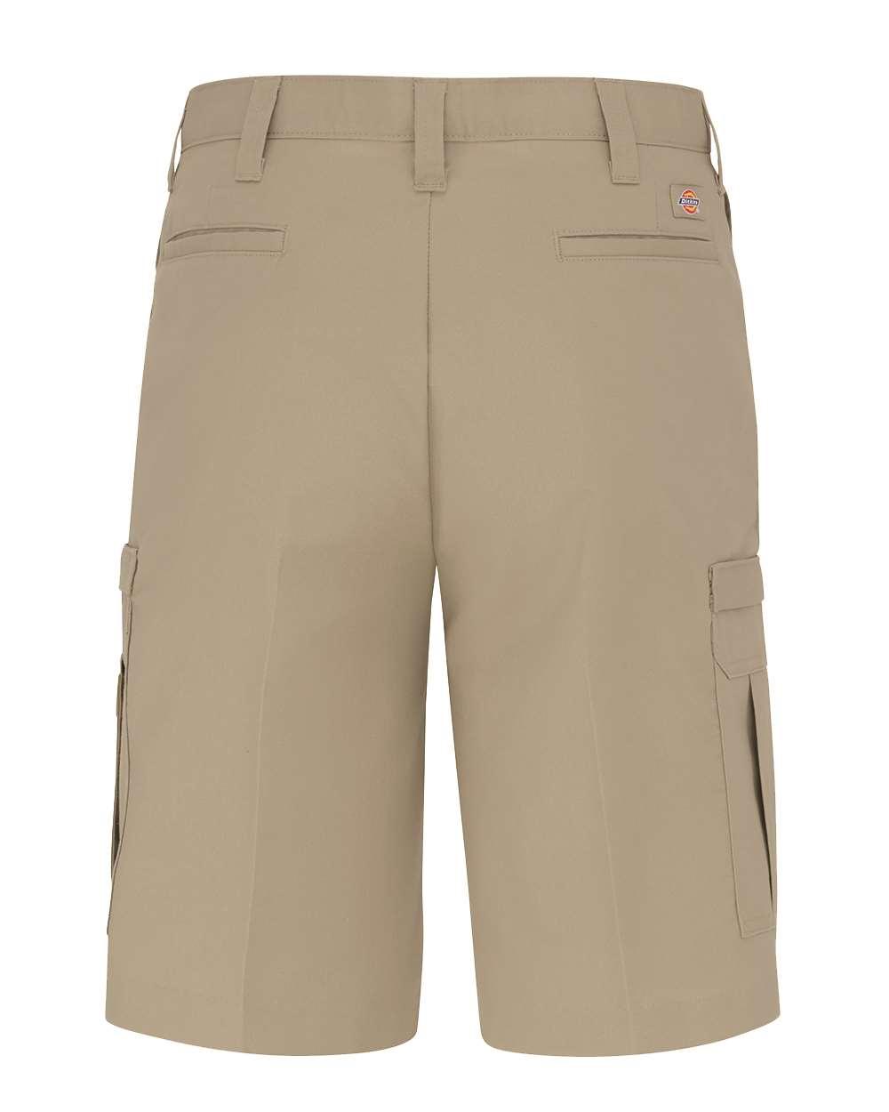 LR42ODD Dickies Premium 11" Industrial Cargo Shorts - Odd Sizes - Back Image