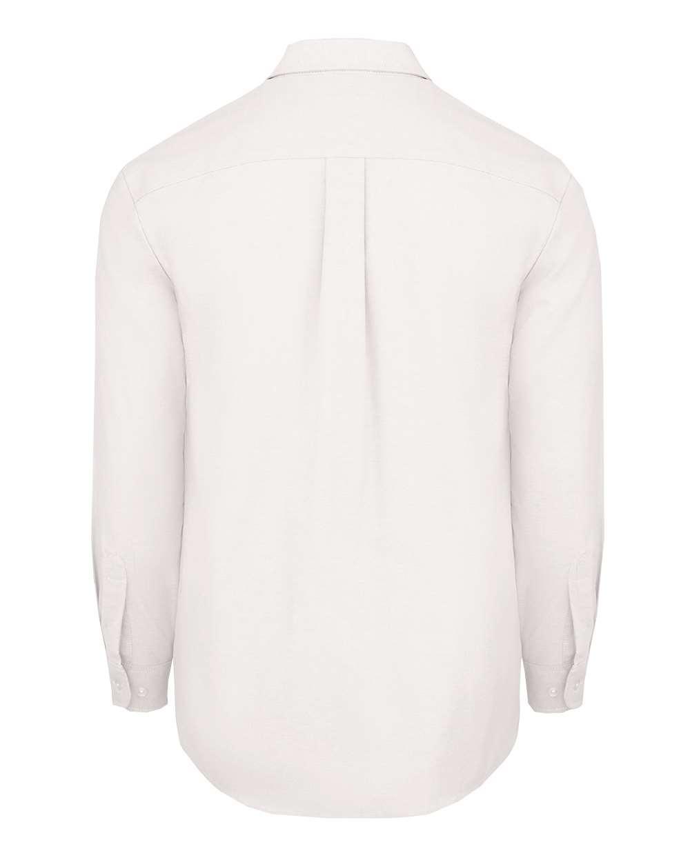 SSS36L Dickies Long Sleeve Oxford Shirt - Long Sizes - Back Image