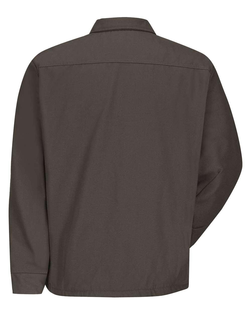 WJ40T Dickies Work Jacket Tall Sizes - Back Image