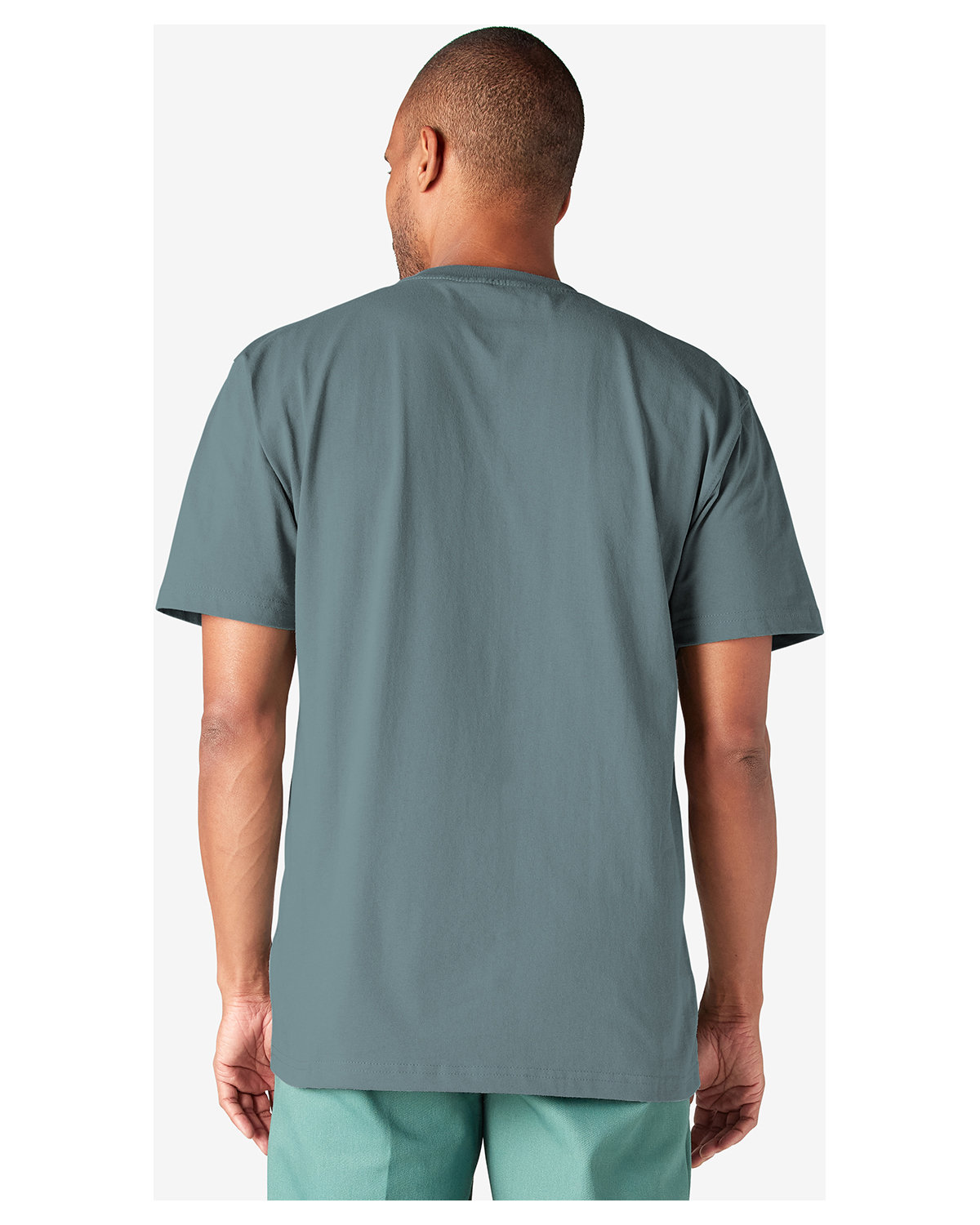 WS450 Dickies Unisex Short-Sleeve Heavyweight T-Shirt - Back Image
