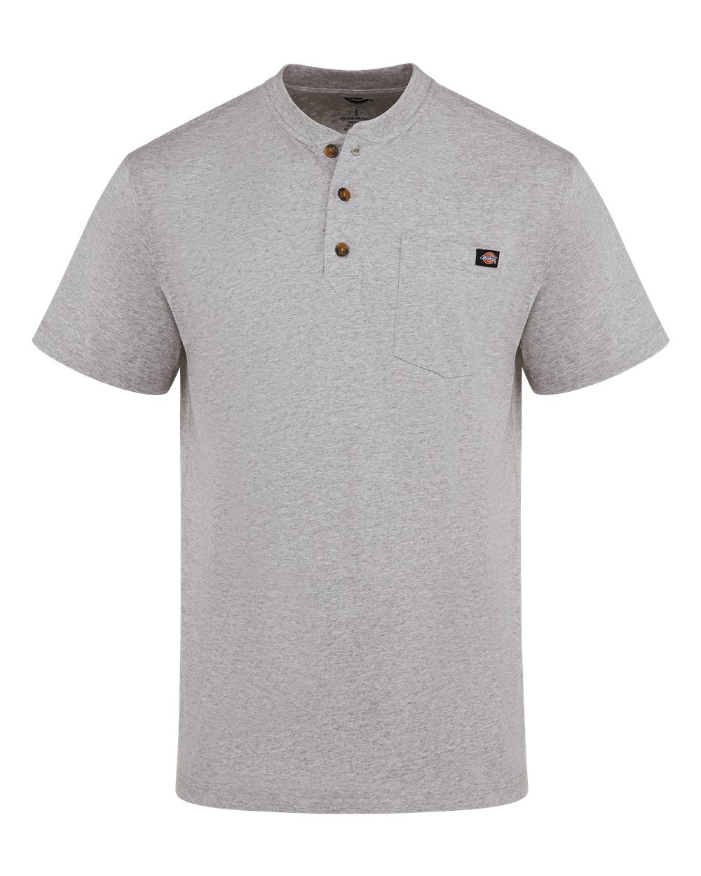WS51 Dickies Heavyweight Traditional Short Sleeve Henley