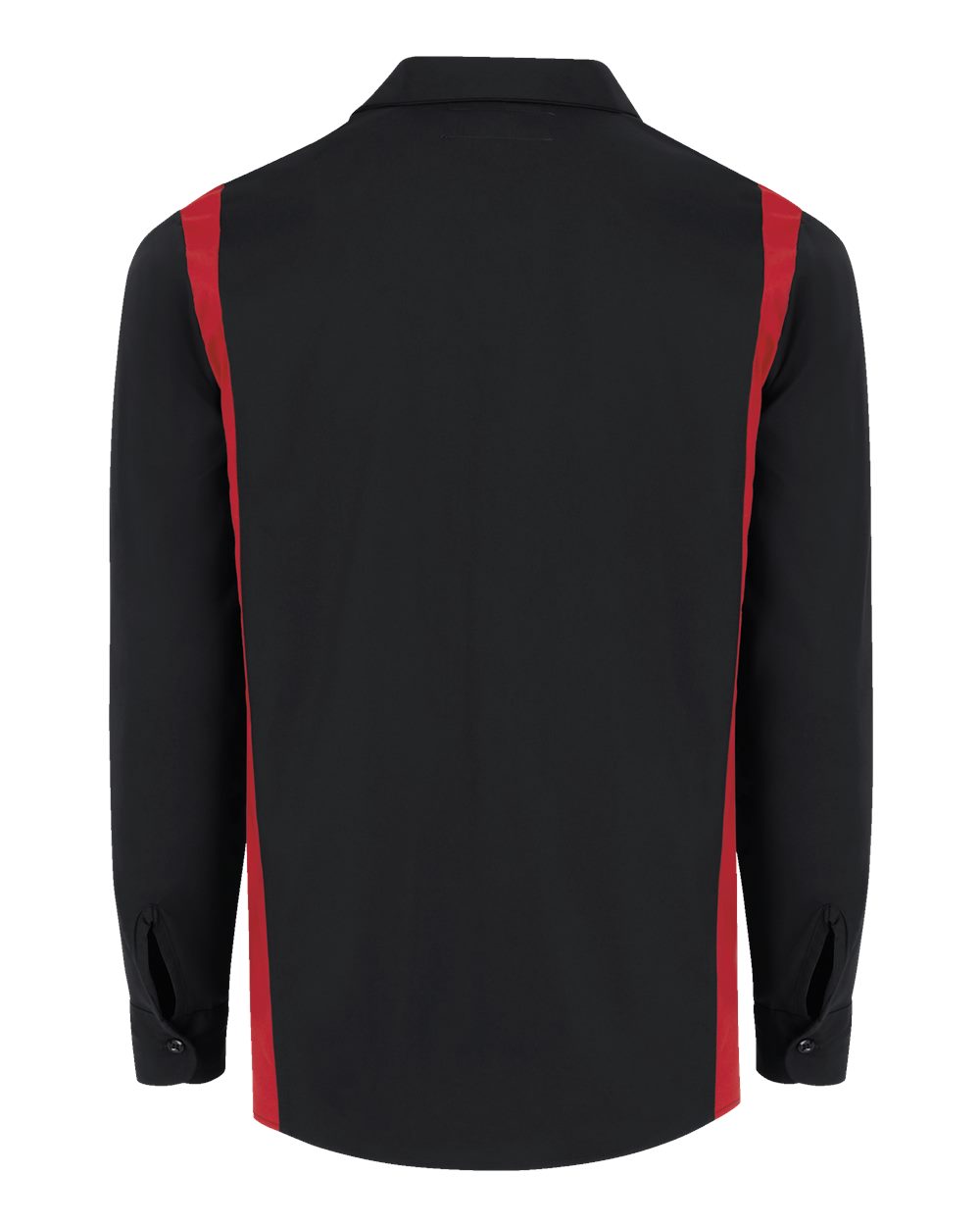 5524L Dickies Industrial Colorblocked Long Sleeve Shirt - Long Sizes - Back Image