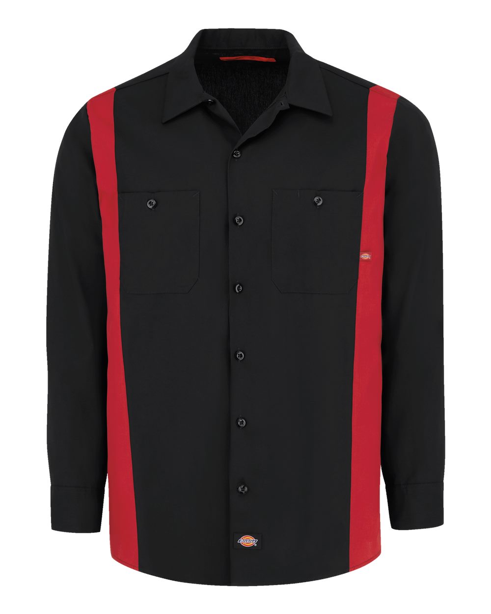5524L Dickies Industrial Colorblocked Long Sleeve Shirt - Long Sizes