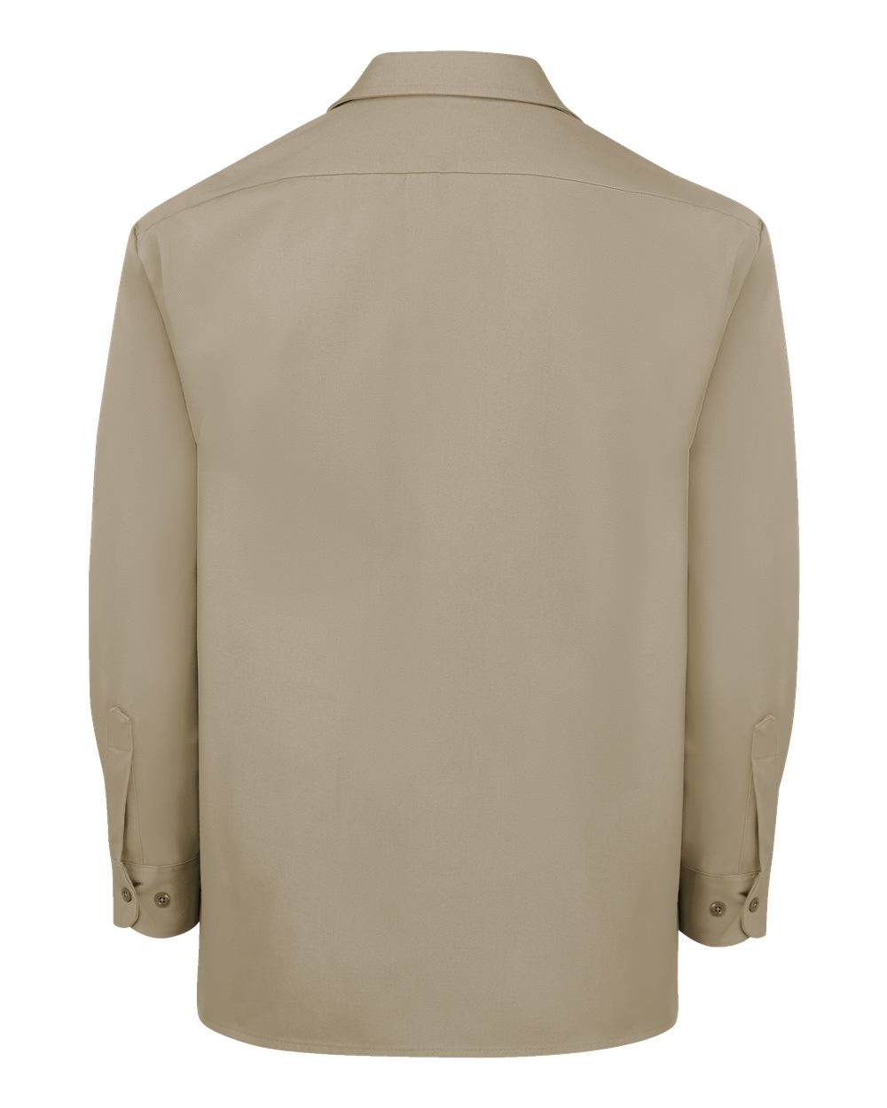 5549 Dickies Heavyweight Cotton Long Sleeve Shirt - Back Image