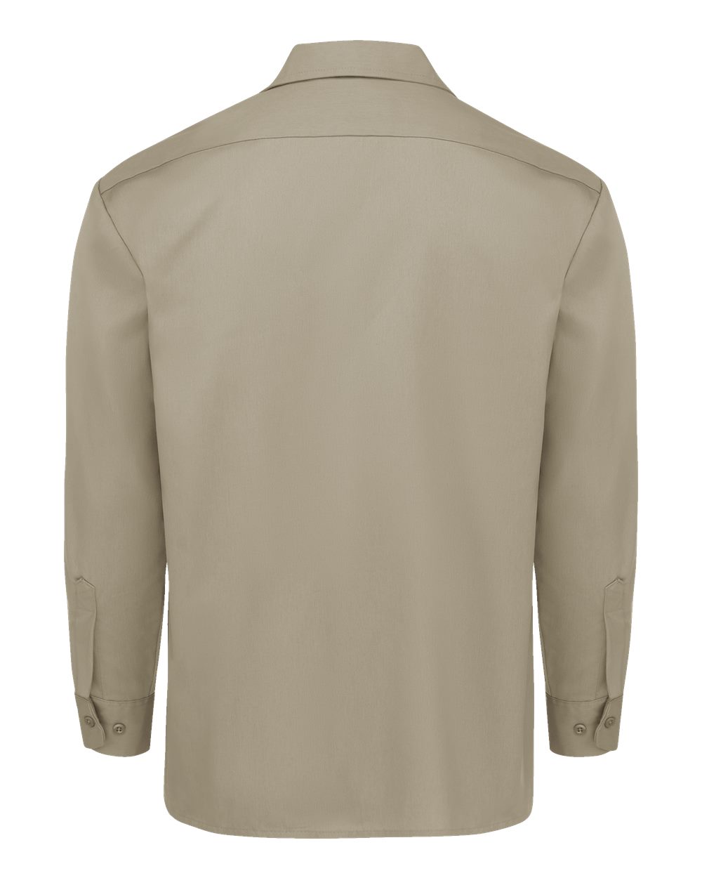 5574L Dickies Long Sleeve Work Shirt - Long Sizes 5574L Dickies Long Sleeve Work Shirt - Long Sizes - Back Image