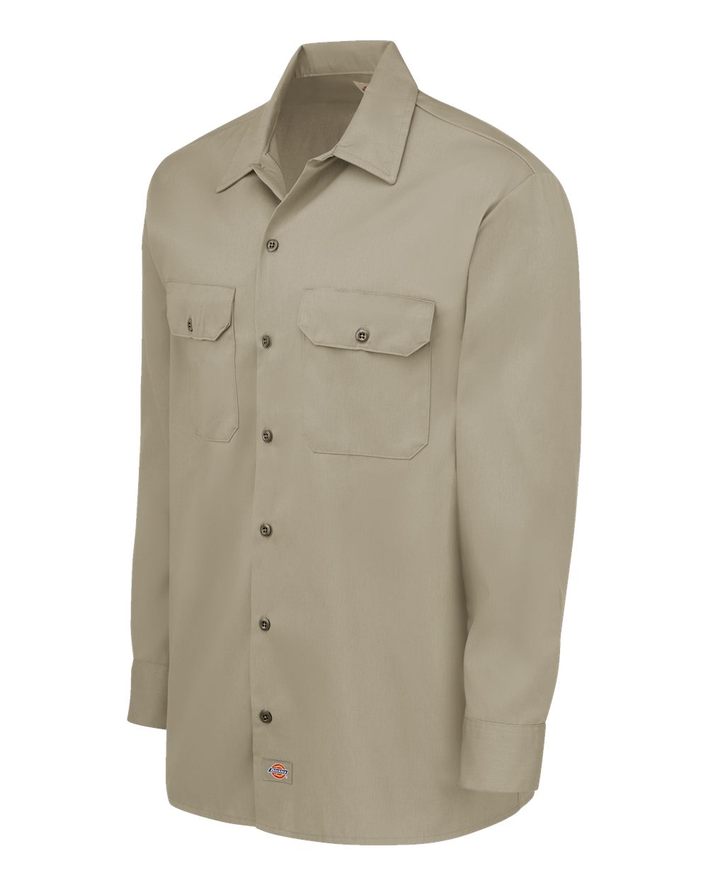 5574L Dickies Long Sleeve Work Shirt - Long Sizes 5574L Dickies Long Sleeve Work Shirt - Long Sizes - Siide Image
