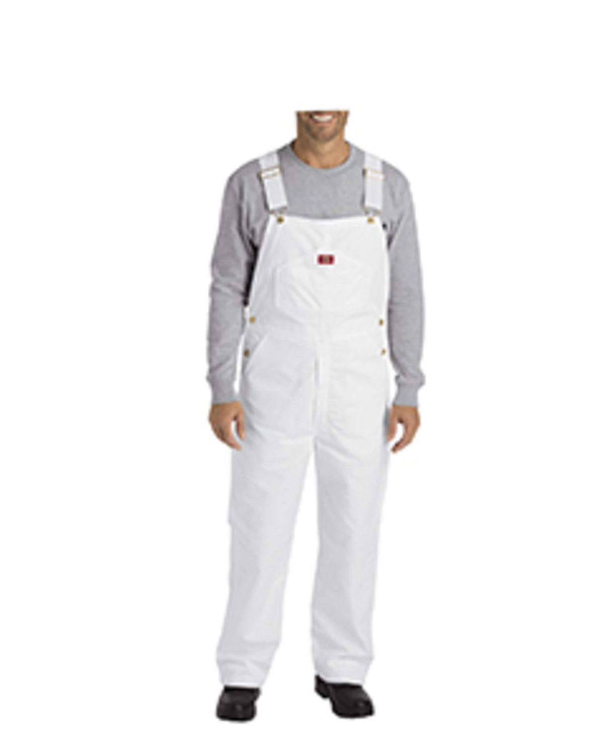 8953WH Dickies Unisex Painters Bib Overall Zoom Image