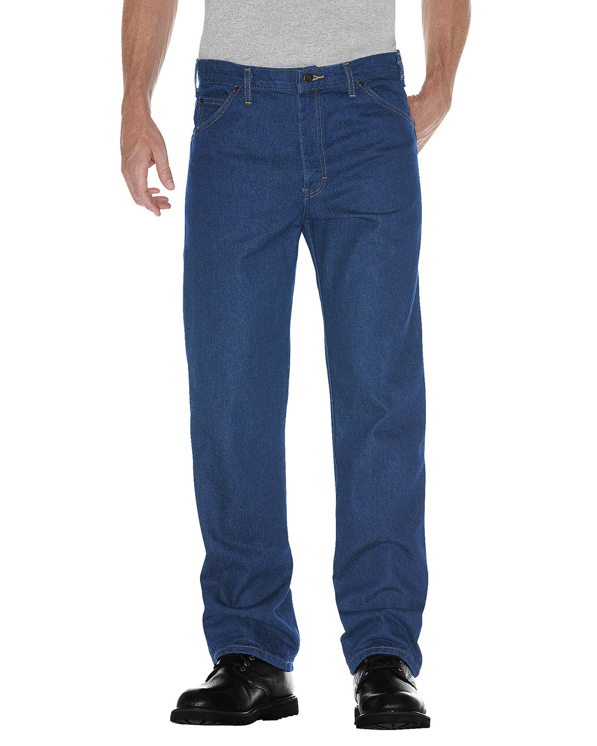 9393 Dickies Unisex Regular Straight Fit 5-Pocket Denim Jean Pant 9393 Dickies Unisex Regular Straight Fit 5-Pocket Denim Jean Pant