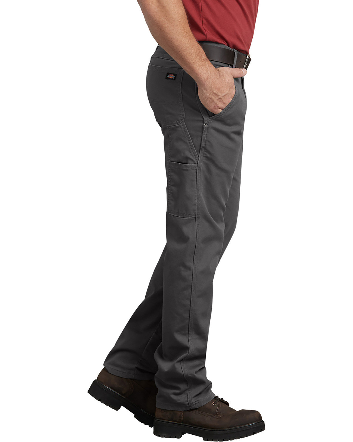 DP802 Dickies Mens FLEX Regular Fit Straight Leg Tough Max Duck Carpenter Pant - Siide Image