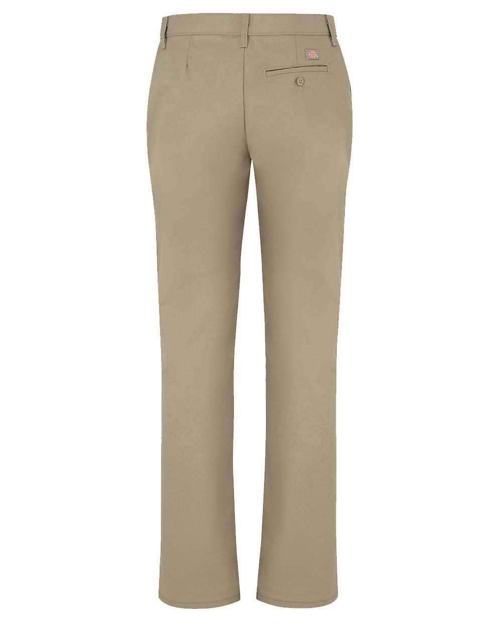 FP92 Dickies Womens Industrial Flat Front Pants - Back Image