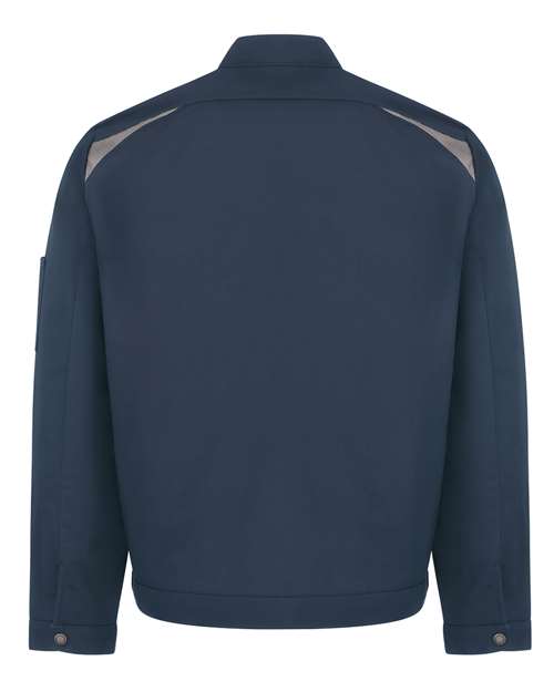 LJ60 Dickies Insulated Colorblocked Jacket - Back Image