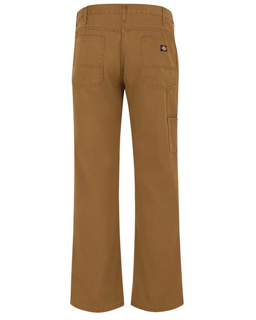 LU23EXT Dickies Industrial Duck Carpenter Jeans - Extended Sizes - Back Image