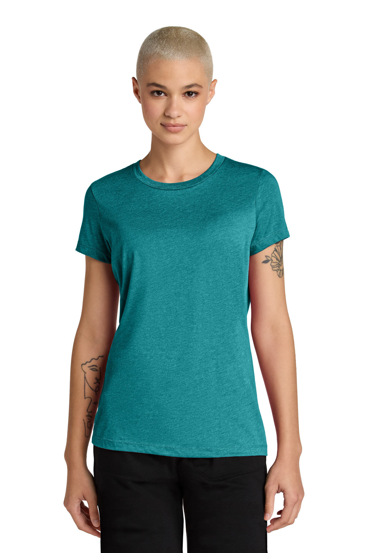 DT188 District Womens Perfect Weight CVC Tee