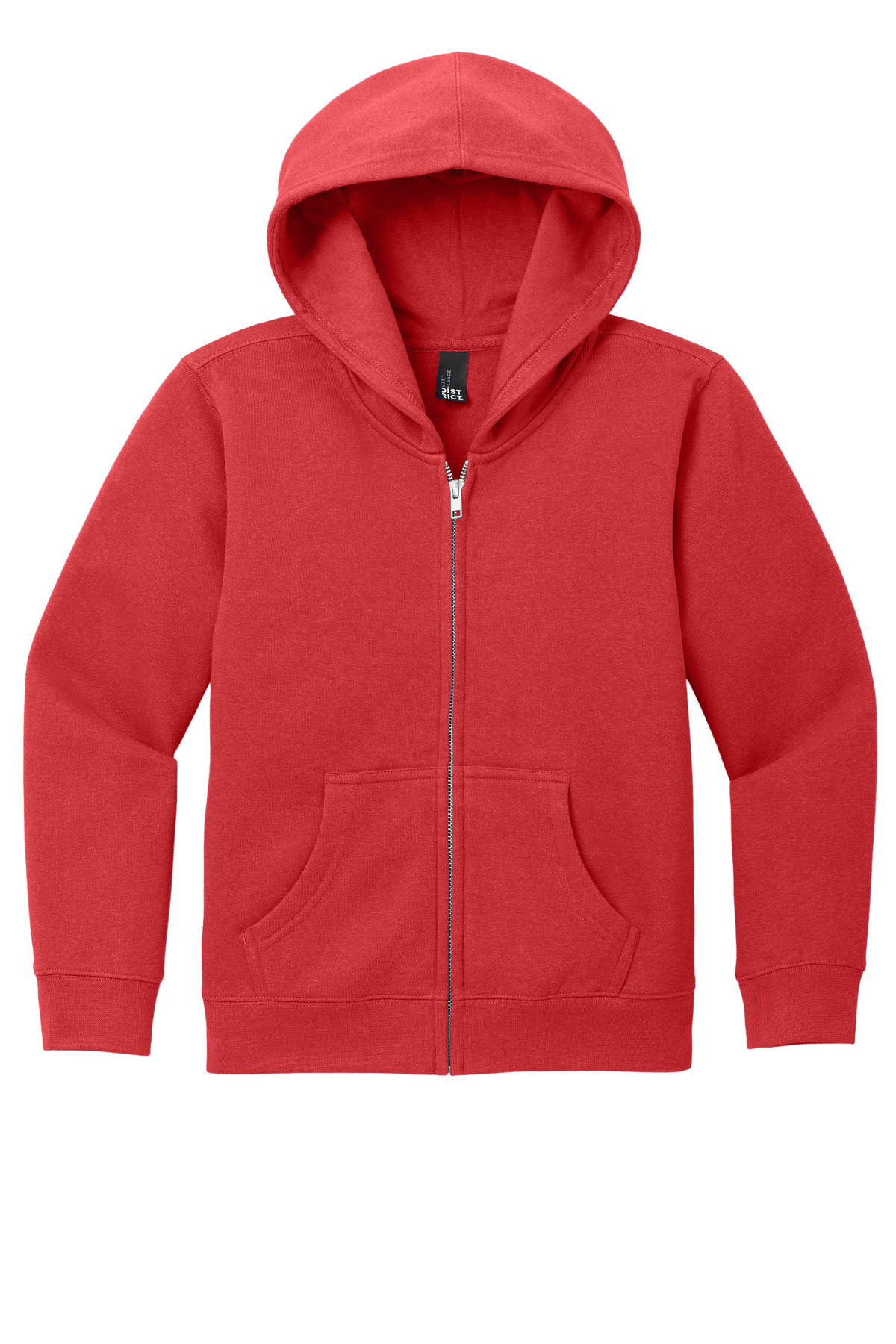 DT6102Y District Youth V.I.T. Fleece Full-Zip Hoodie