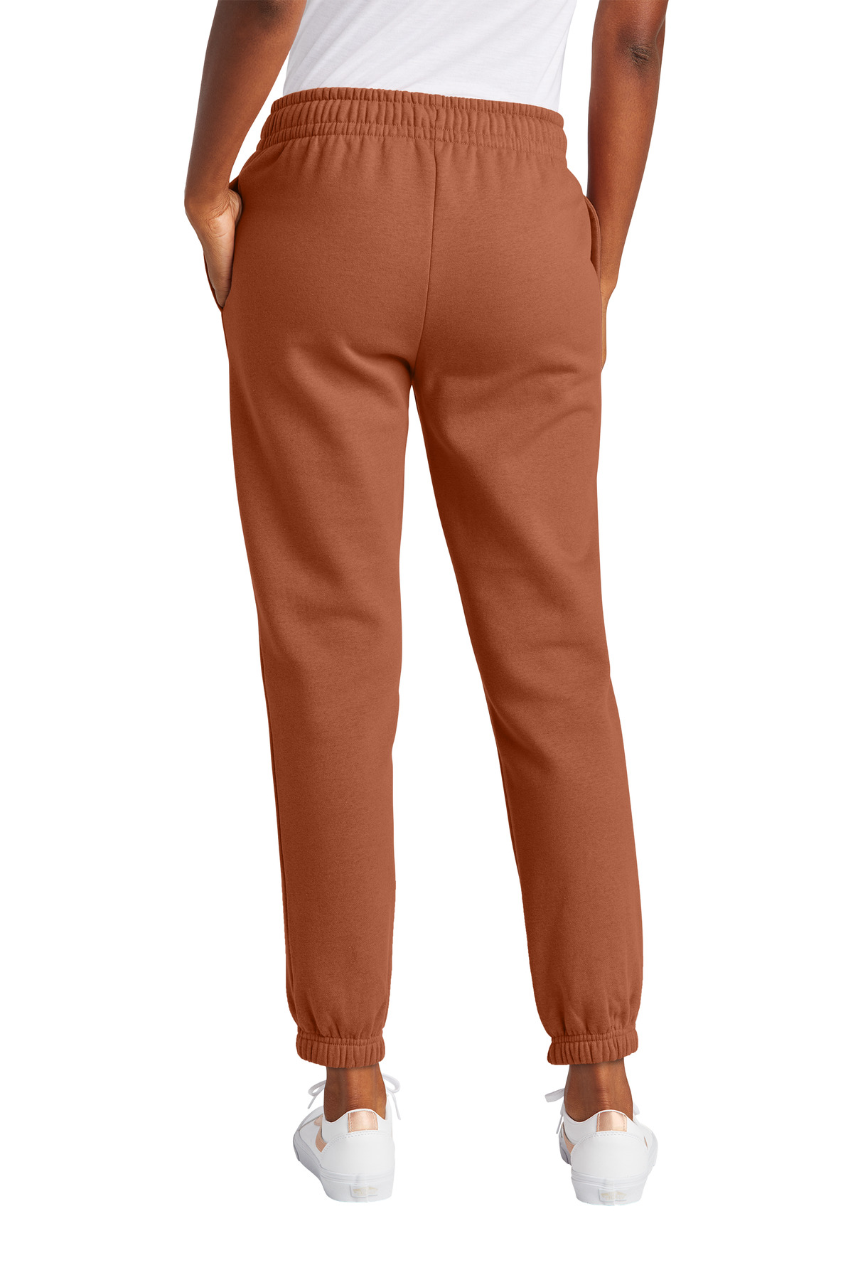 DT6110 District Womens V.I.T. Fleece Sweatpant - Back Image