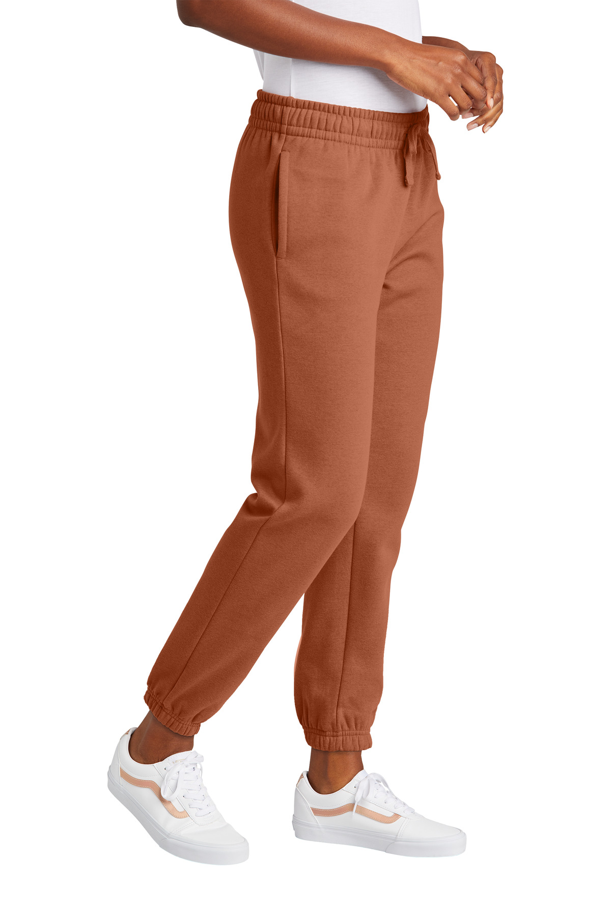 DT6110 District Womens V.I.T. Fleece Sweatpant - Siide Image
