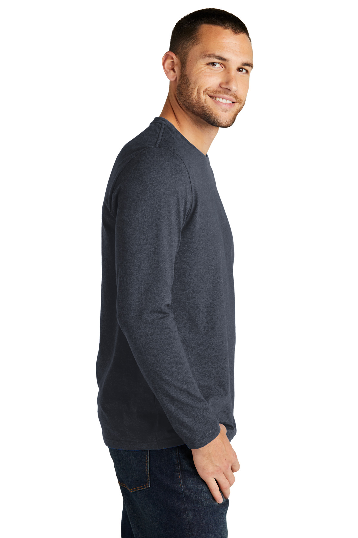 DT8003 District Re-Tee Long Sleeve DT8003 District Re-Tee Long Sleeve - Siide Image