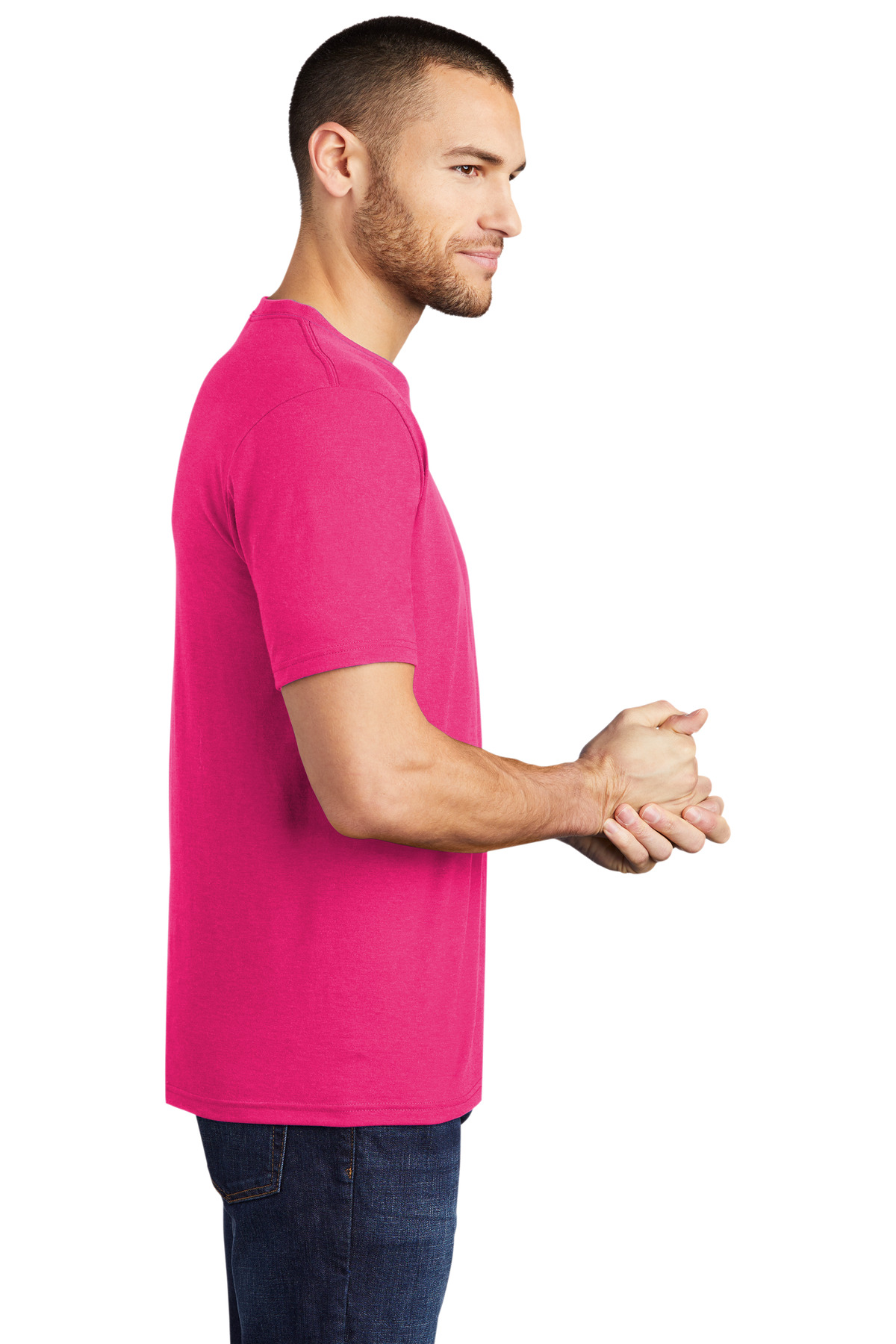 DM130 District Perfect Tri-Blend T-Shirt - Siide Image