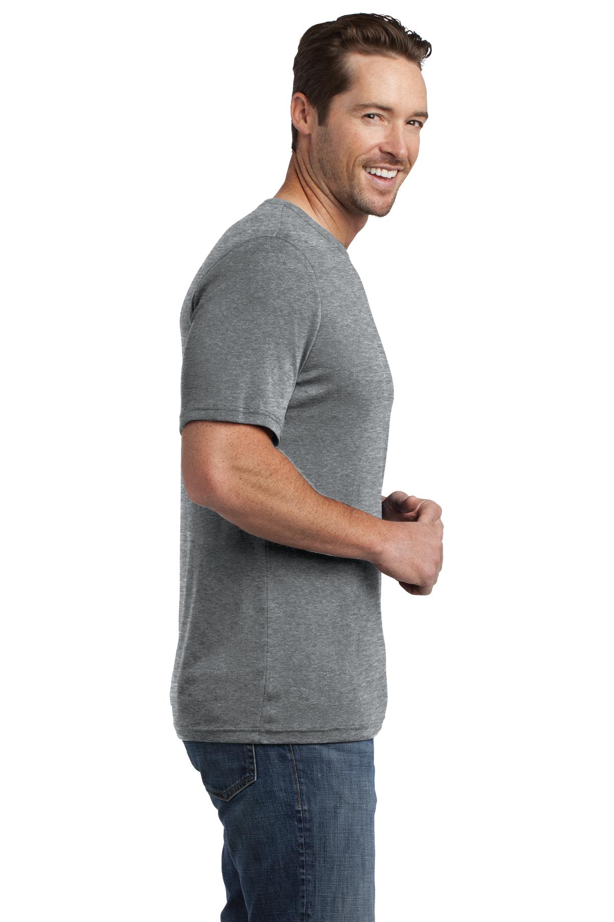 DM300 District  Made Mens Mini Rib Crew Tee. - Siide Image