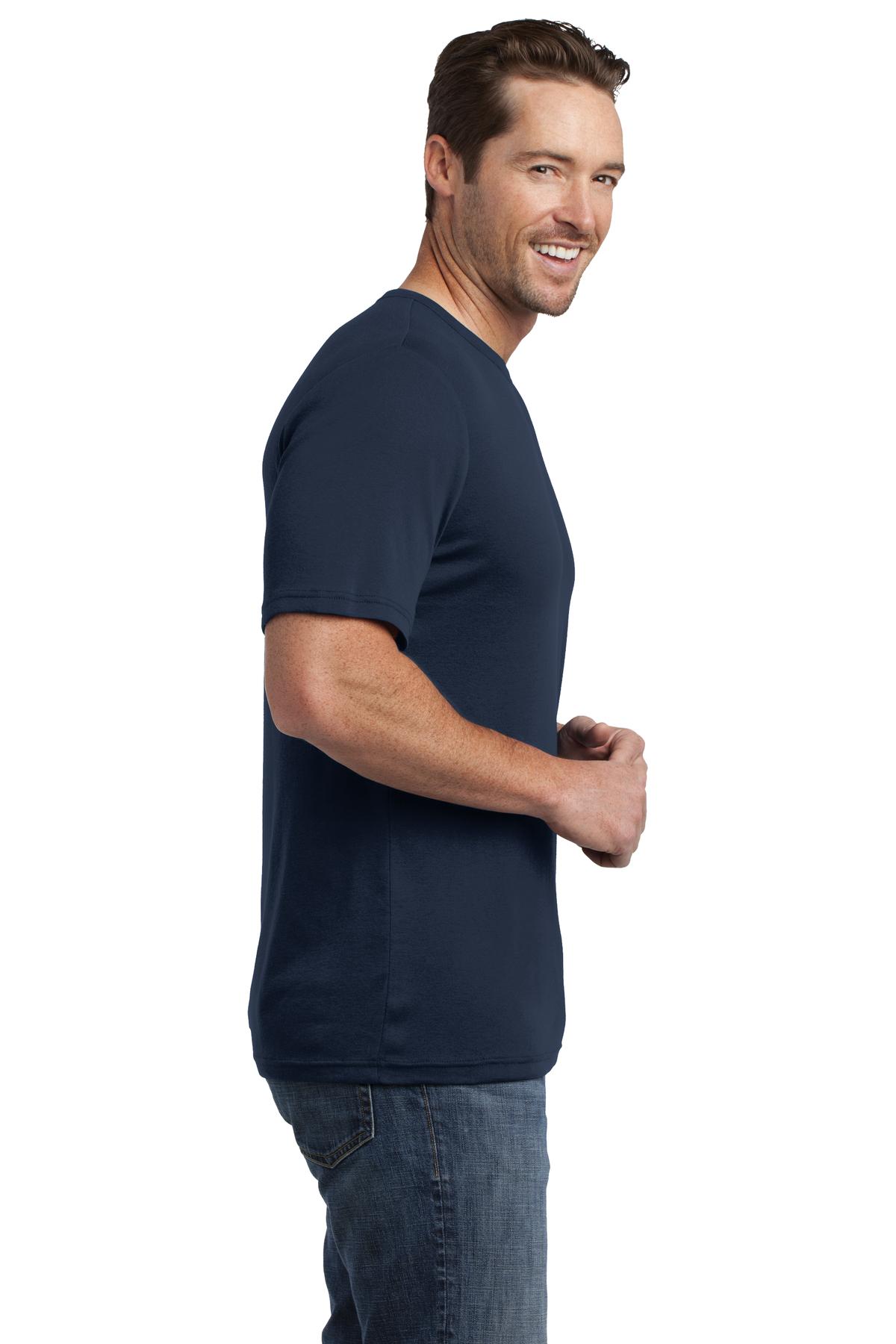 DM300 District  Made Mens Mini Rib Crew Tee. - Siide Image