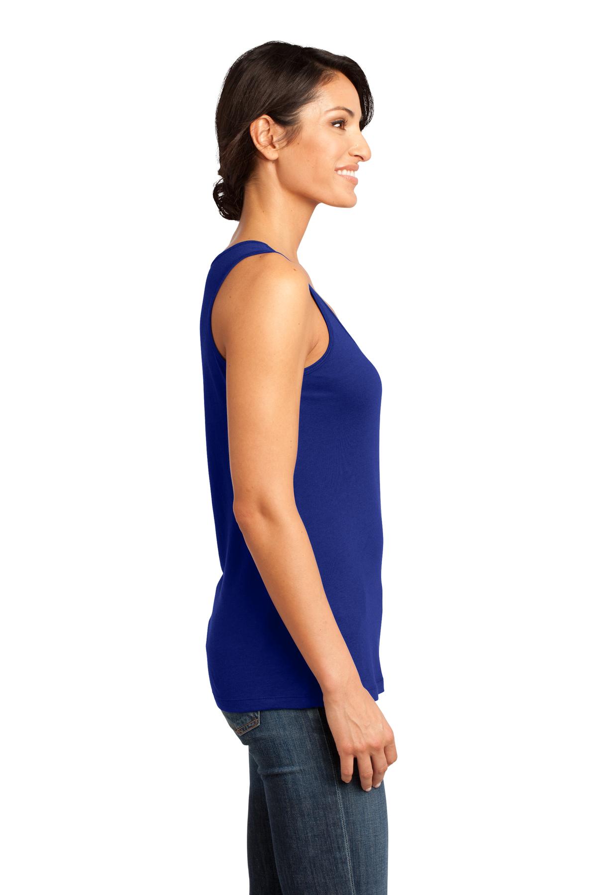 DM481 District  Made - Ladies Modal Blend Tank - Siide Image