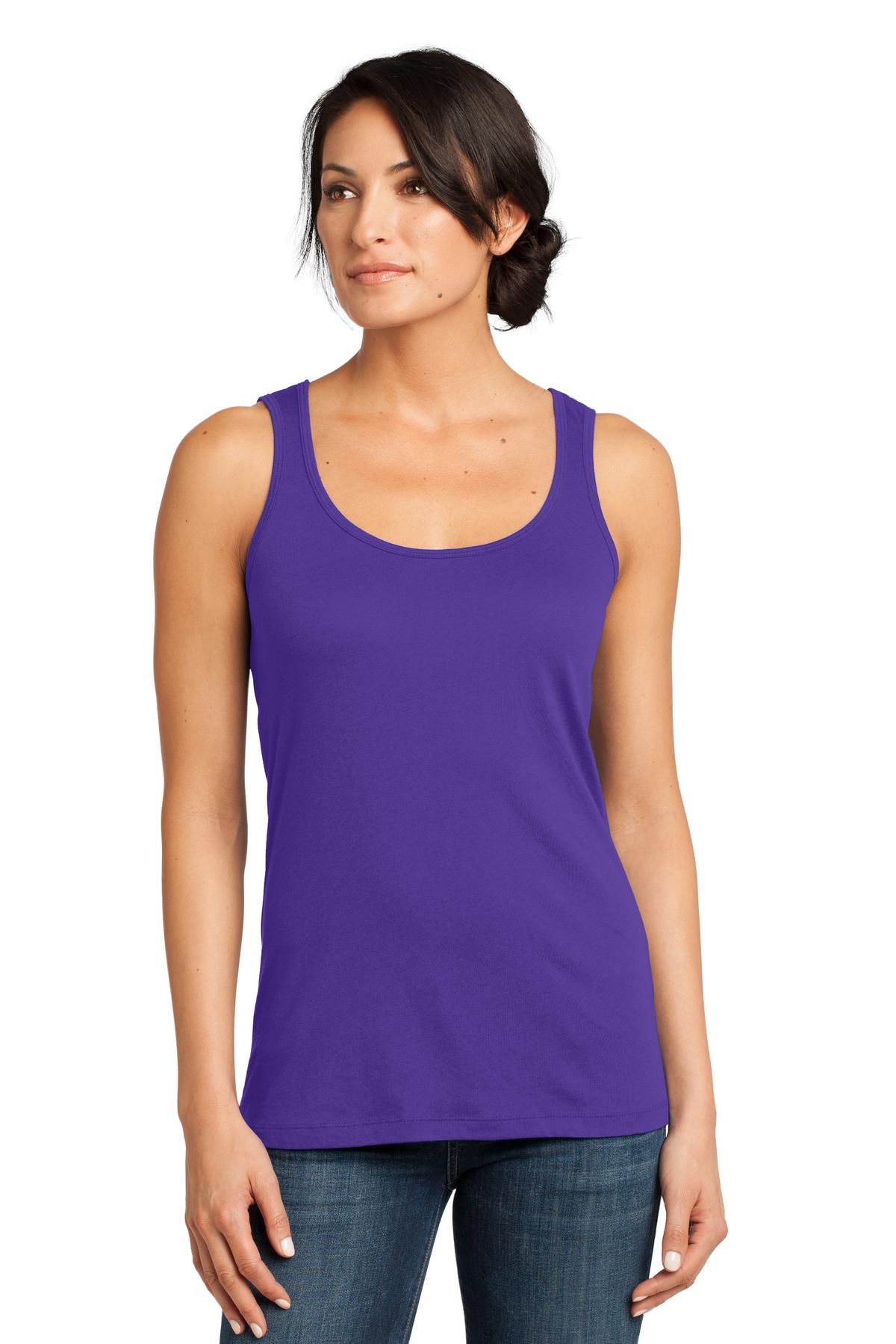 DM481 District  Made - Ladies Modal Blend Tank