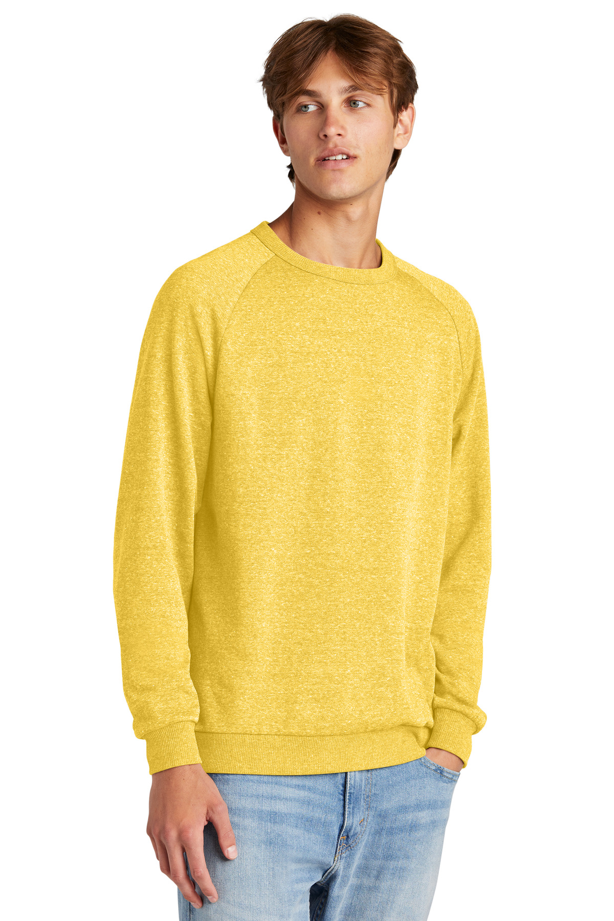 DT1304 District  Perfect Tri Fleece Crewneck Sweatshirt