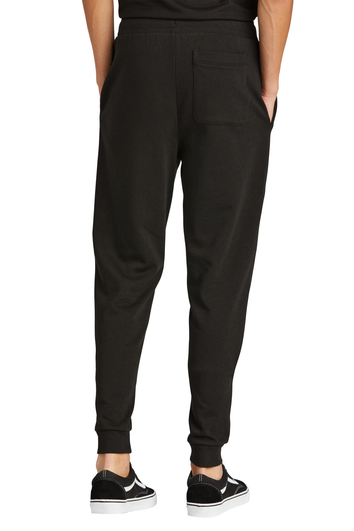DT1307 District  Perfect Tri Fleece Jogger - Back Image