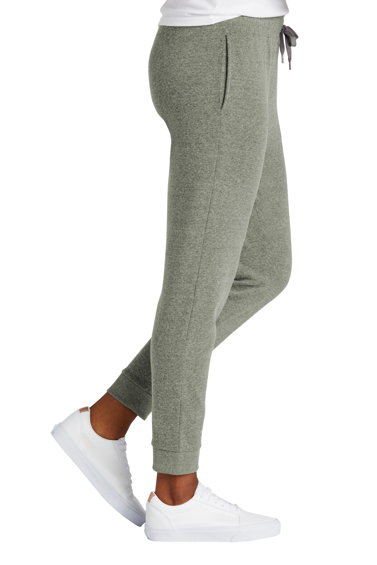 DT1310 District  Womens Perfect Tri Fleece Jogger - Siide Image