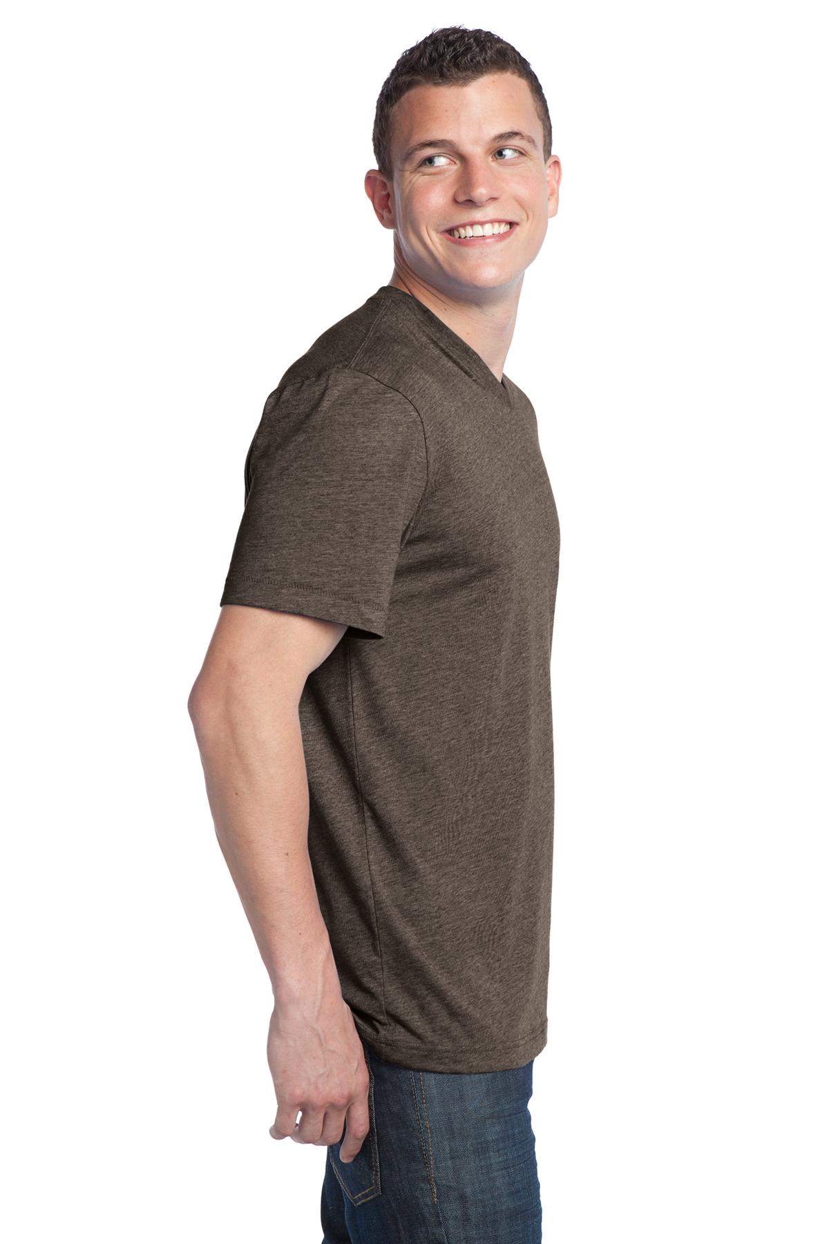 DT142V District  - Young Mens Tri-Blend V-Neck Tee - Siide Image