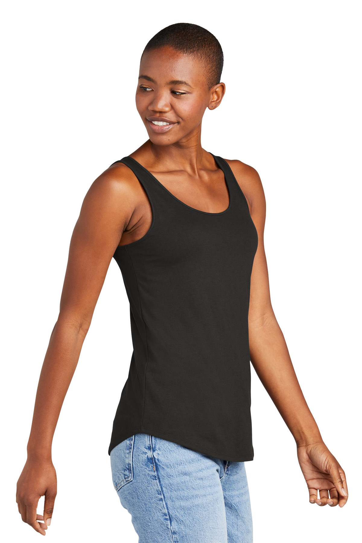 DT151 District Womens Perfect Tri Relaxed Tank DT151 District Womens Perfect Tri Relaxed Tank - Siide Image