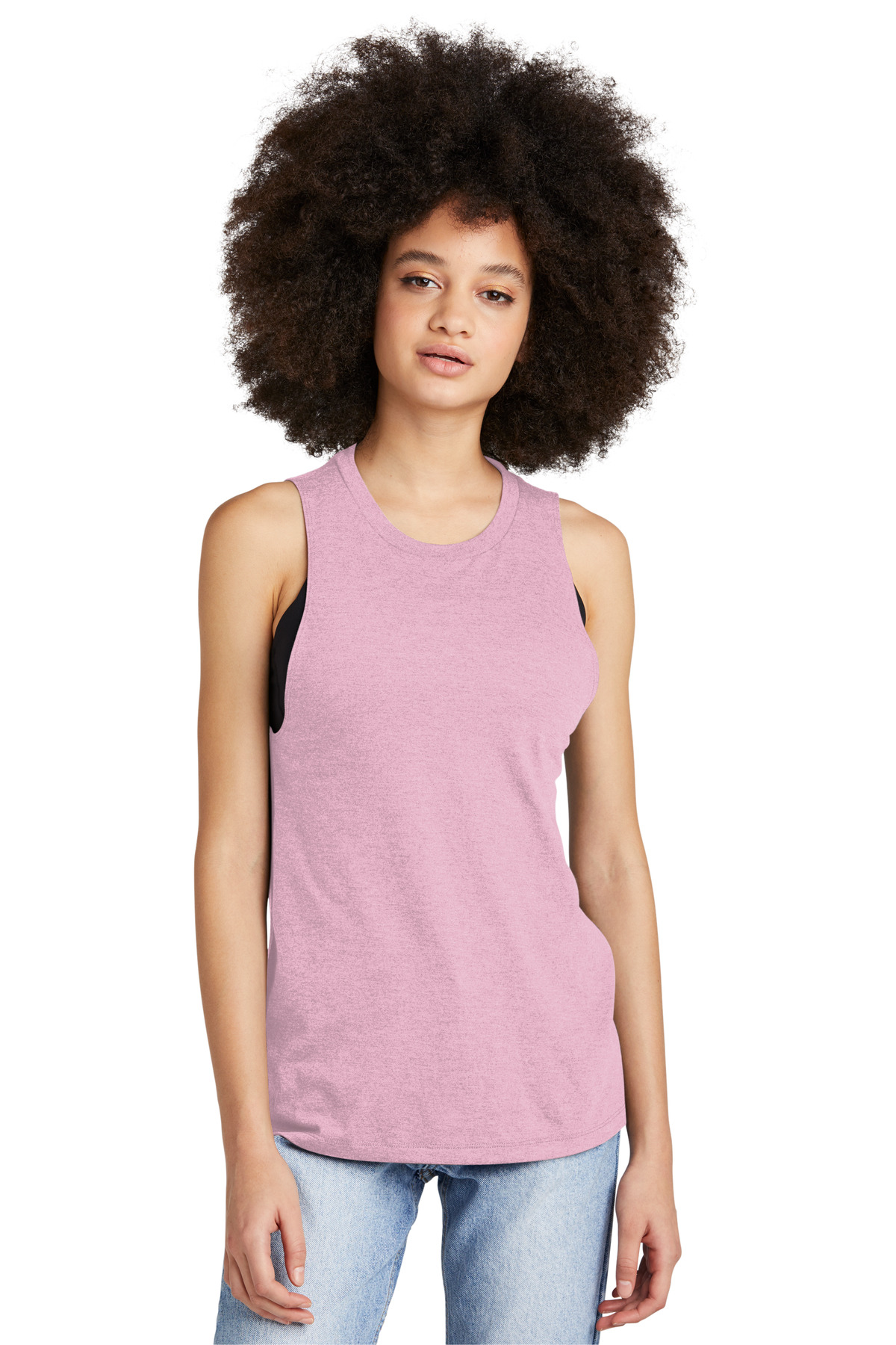 DT153 District Womens Perfect Tri Muscle Tank DT153 District Womens Perfect Tri Muscle Tank