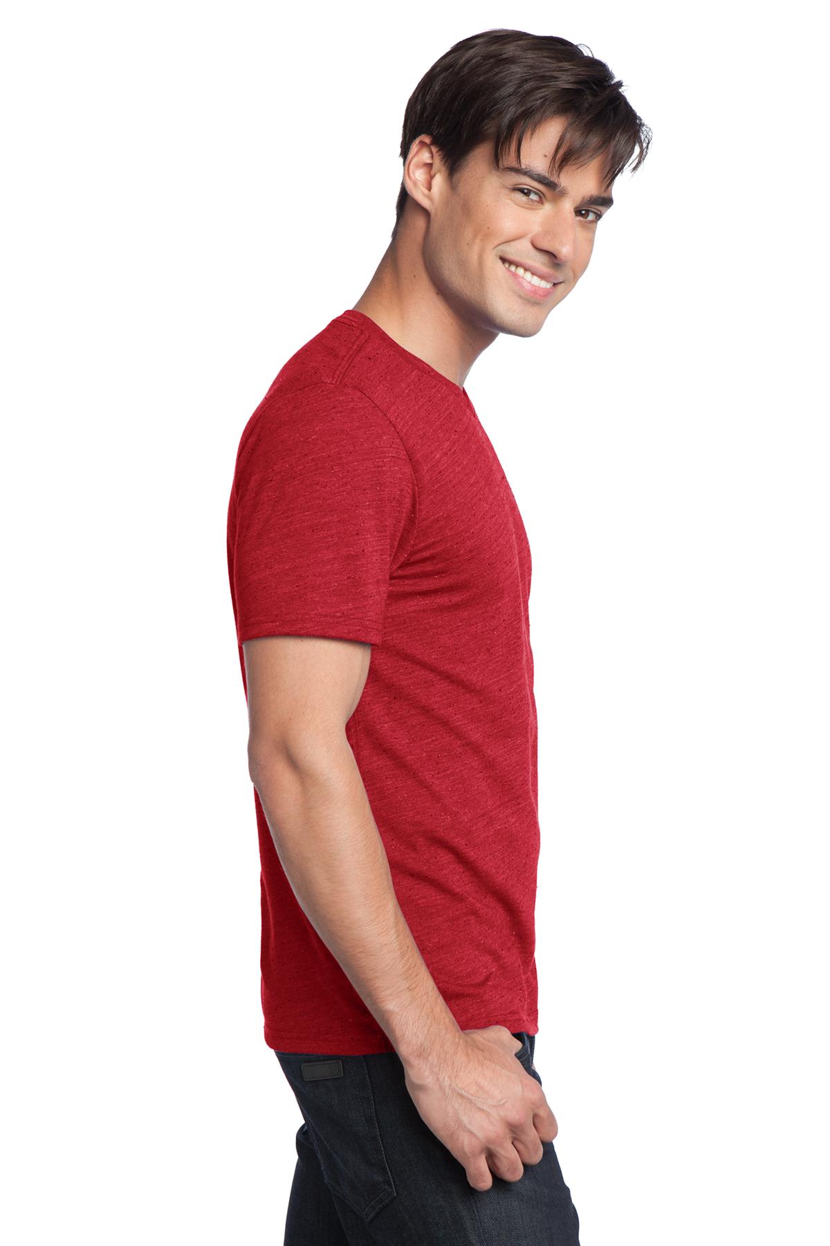 DT172 District  - Young Mens Textured Notch Crew Tee. - Siide Image