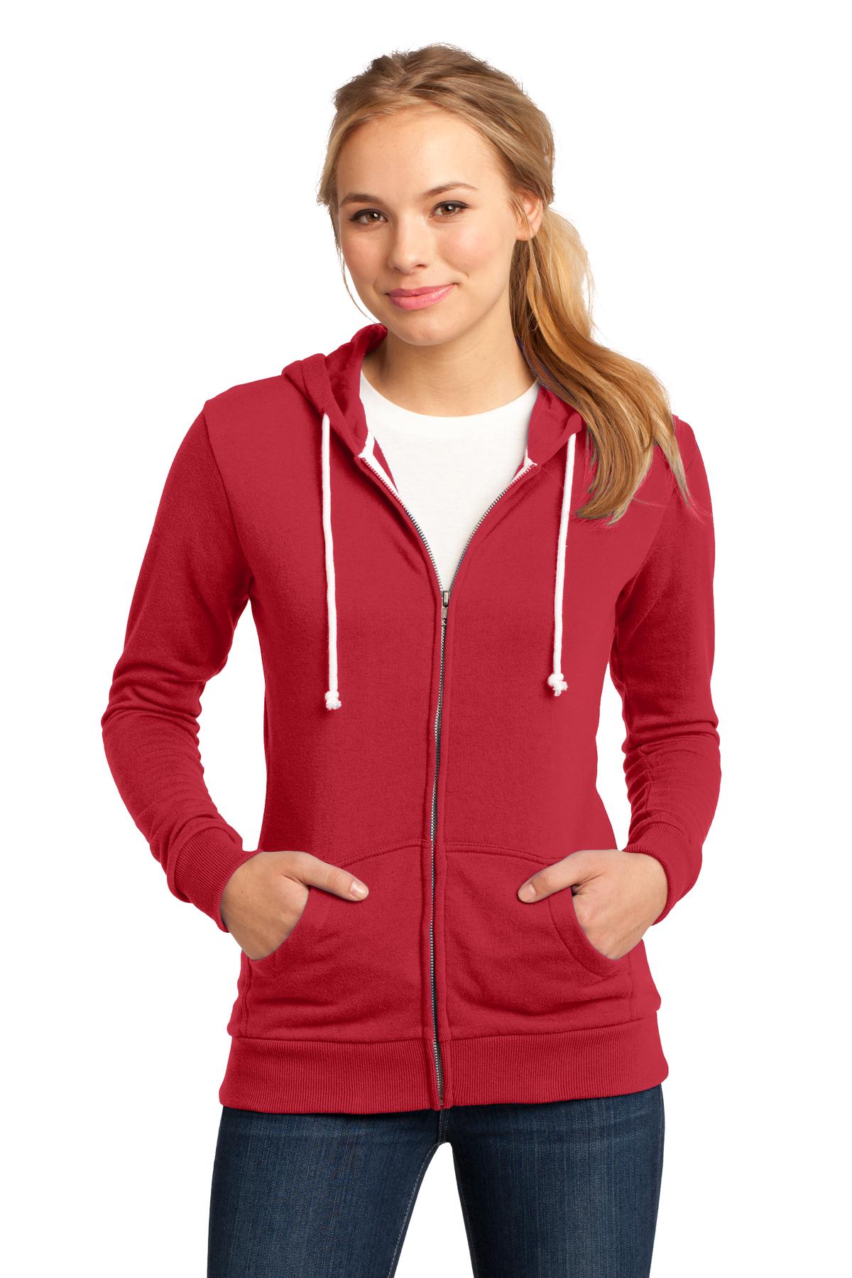 DT290 District - Juniors Core Fleece Full-Zip Hoodie DT290 District - Juniors Core Fleece Full-Zip Hoodie