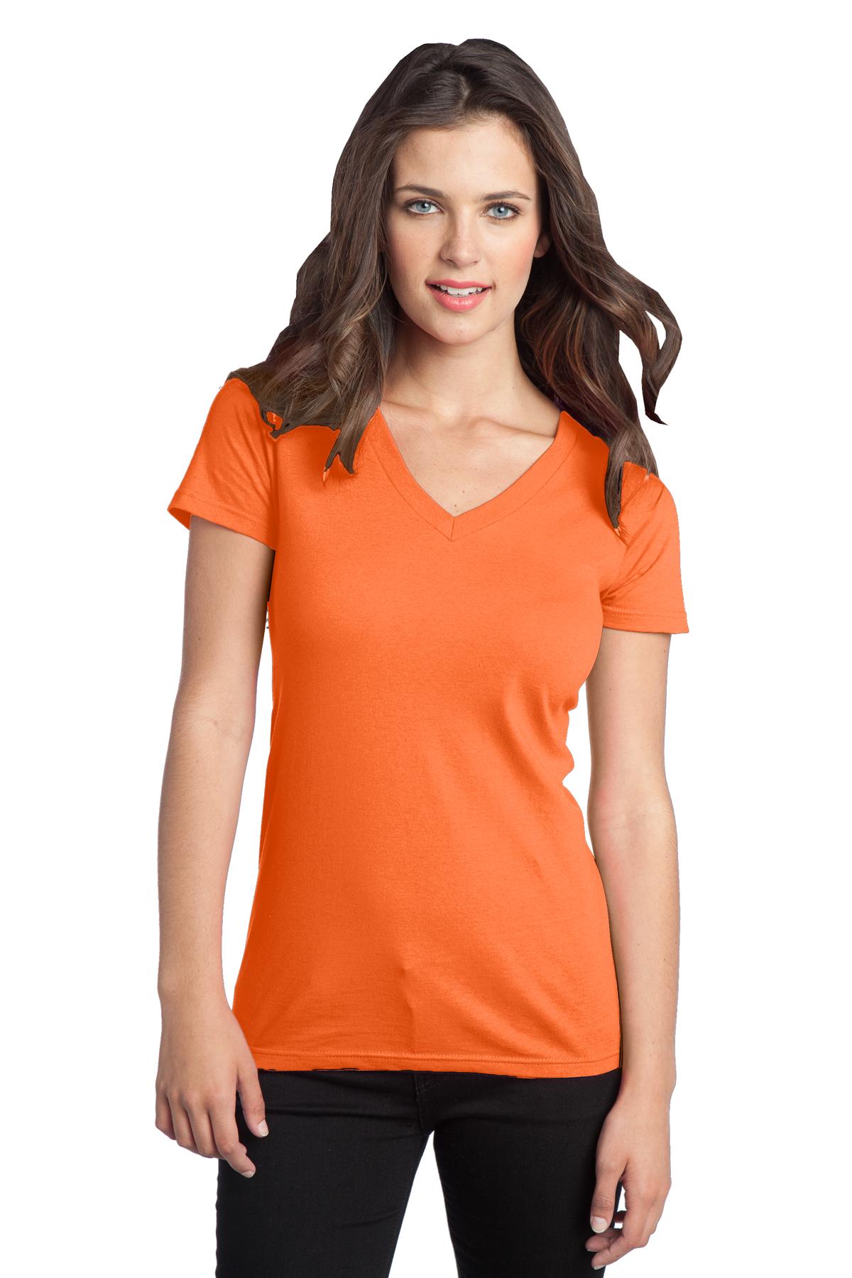 DT5501 District - Juniors The Concert Tee V-Neck. DT5501 District - Juniors The Concert Tee V-Neck.