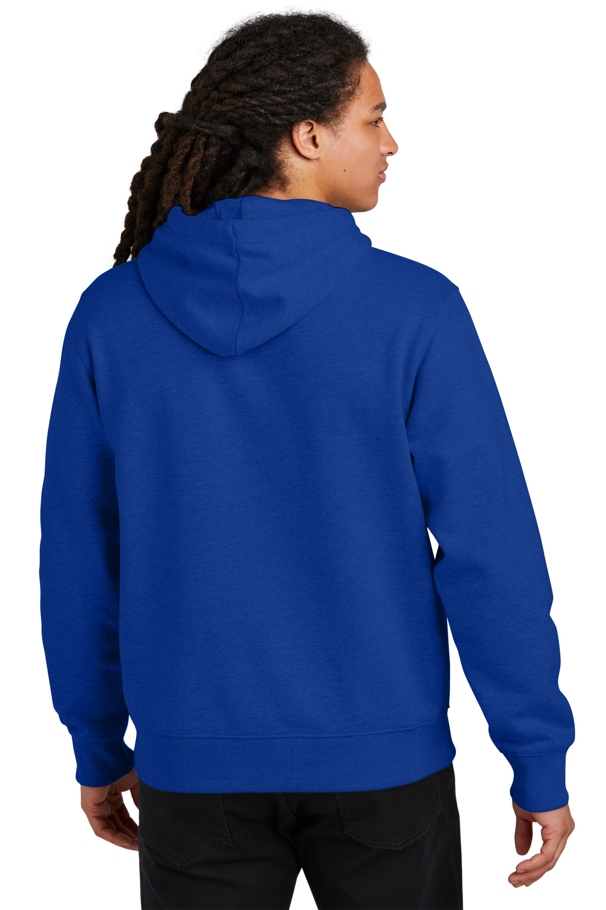 District Direct to Film (DTF) DT6600  V.I.T. Heavyweight Fleece Hoodie - Back Image