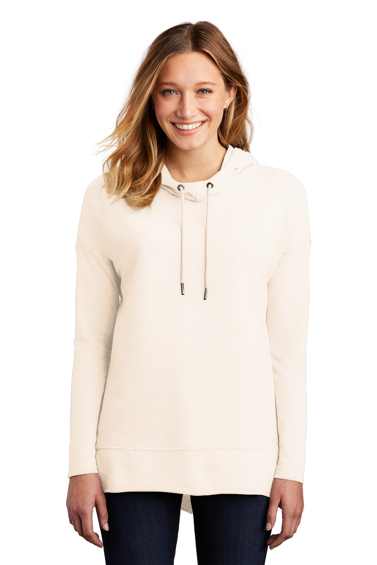 DT671 District Womens Featherweight French Terry Hoodie